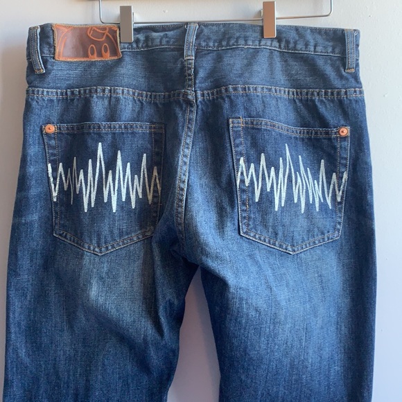 The Hundreds Slim Jeans Size 38 Printed Pockets - Picture 4 of 12